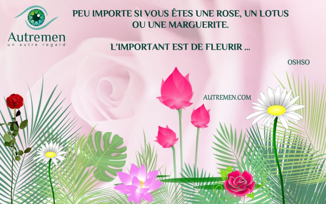 C’est l’été, c’est le temps de fleurir non ?