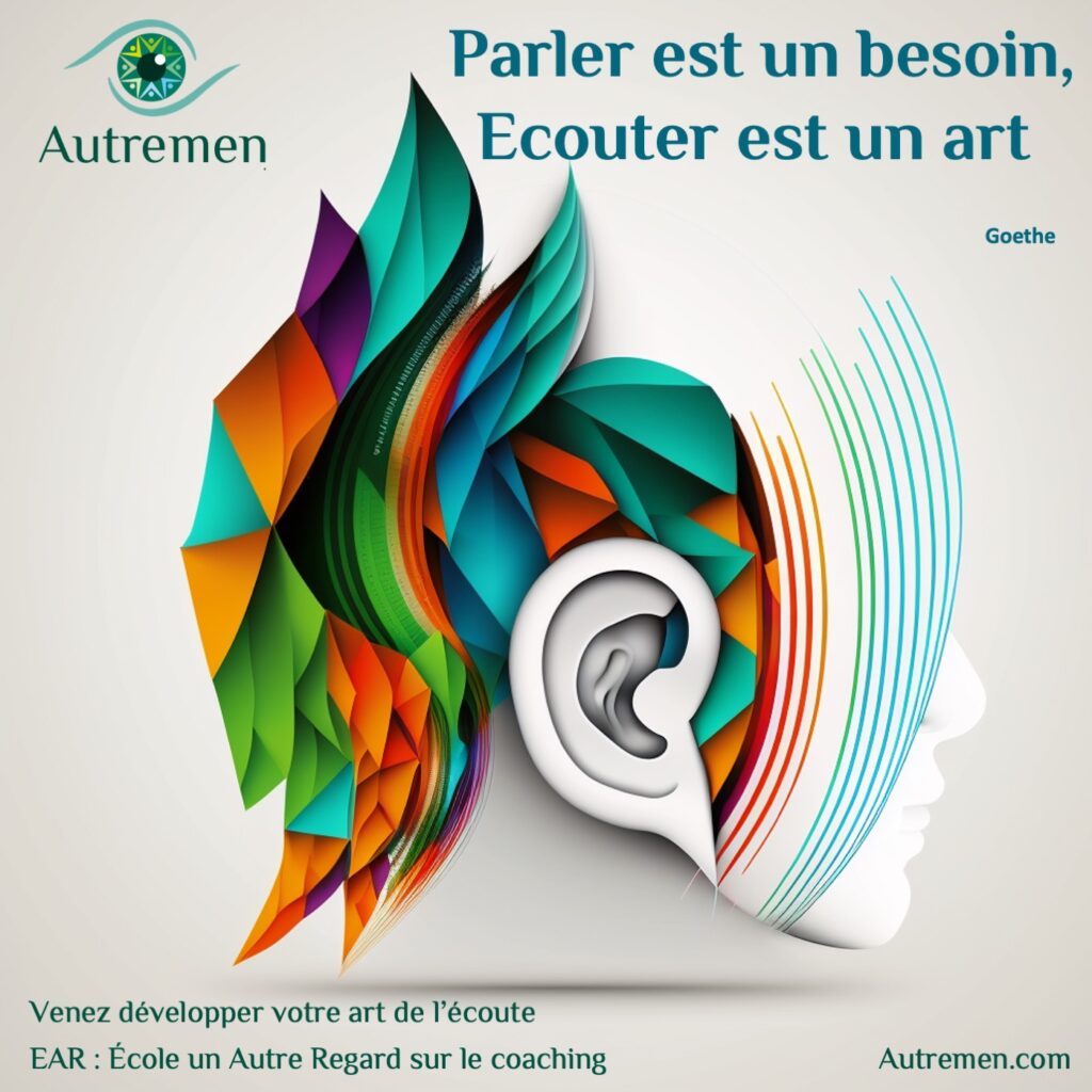 ecole de coaching professionnelle EAR propose des formations pour les coach les manager les RH qui veulent améliorer leur qualité d'écoute et d'ajustement pour plus d'intelligence relationnelle et émotionnelle