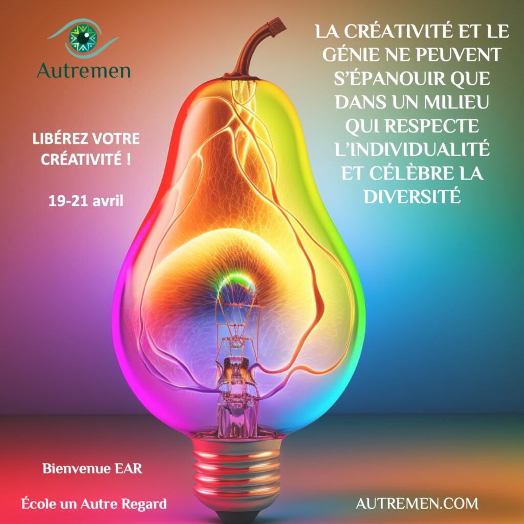 des clés pour libérer votre créativité et oser la liberté EAR vous propose des formations professionnelles pour libérer votre créativité que vous soyez manager, RH, coach, consultant cette formation vous donne des outils pour oser être créatif dans votre métier