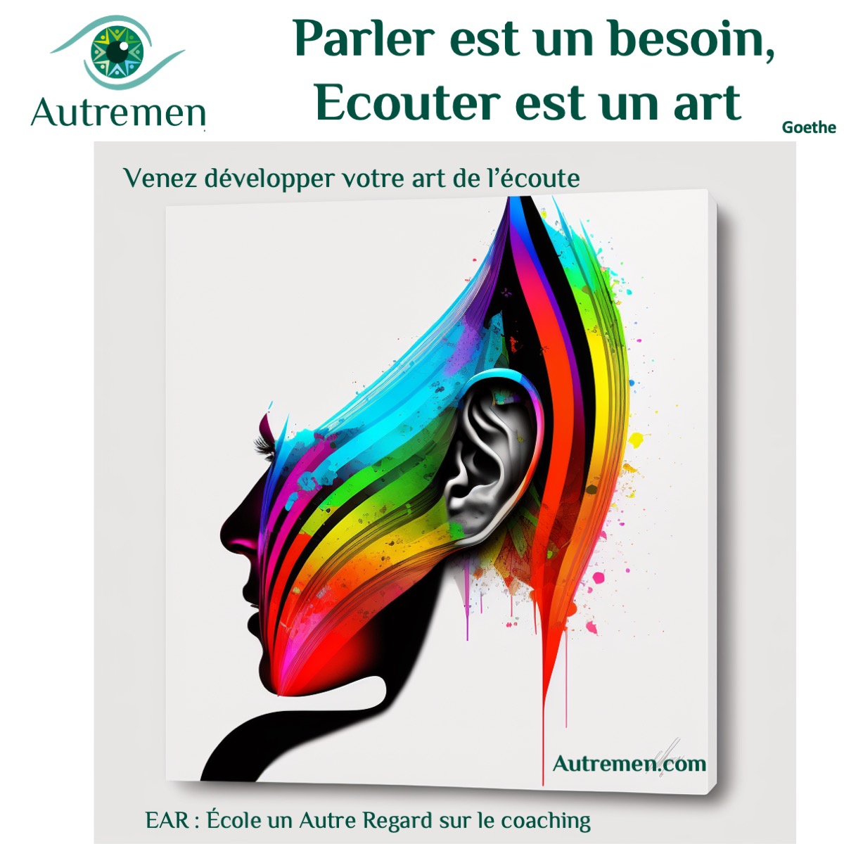 EAR-COACHING-formation-H00 le coaching l'art d'écouter son client pour lui permettre d’être vraiment entendu et ainsi lui permettre de revitaliser son parcours professionnel de prendre du recul