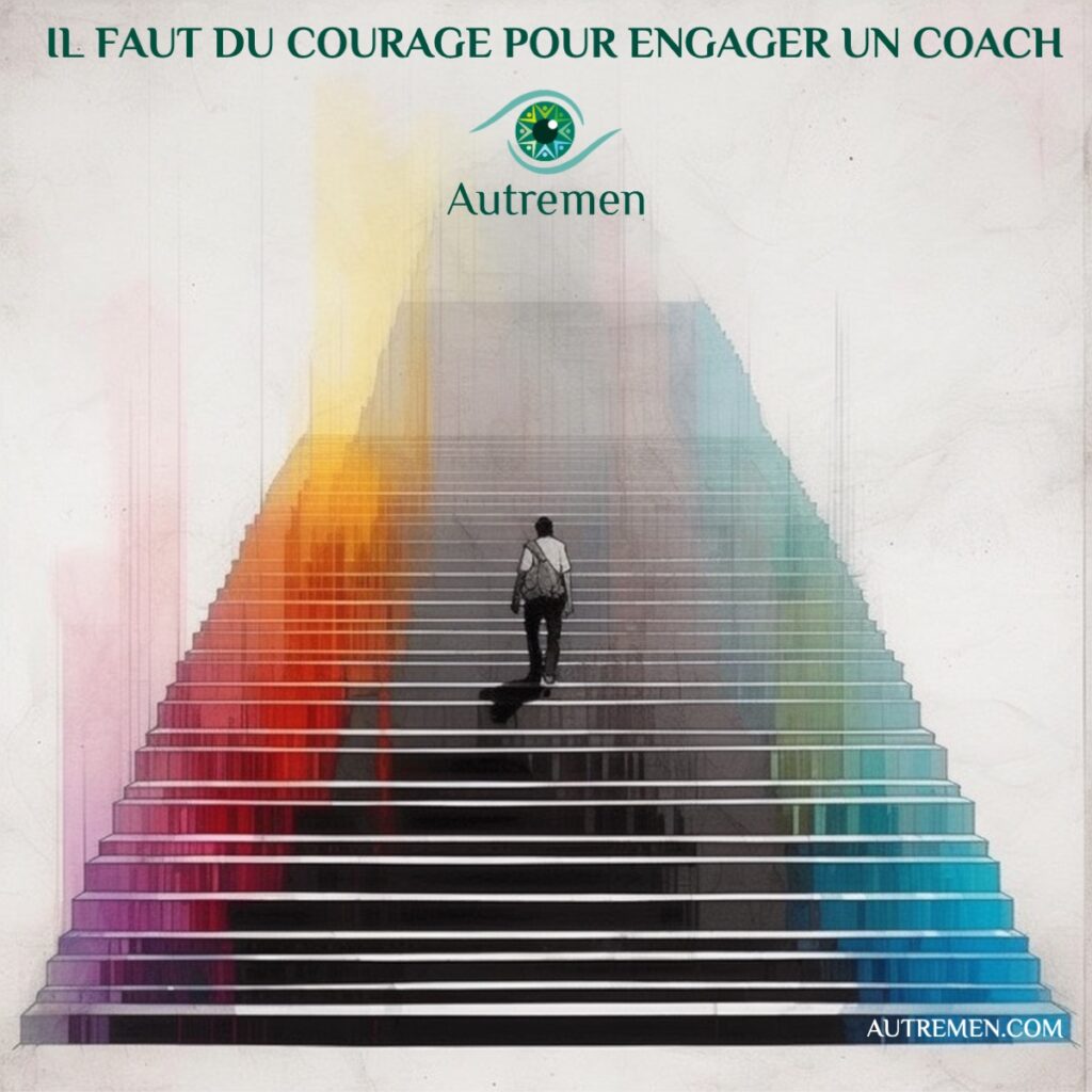 oser engager un coach pourquoi ? pour évoluer pour grandir pour monter l'escalier de la réussite professionnelle
