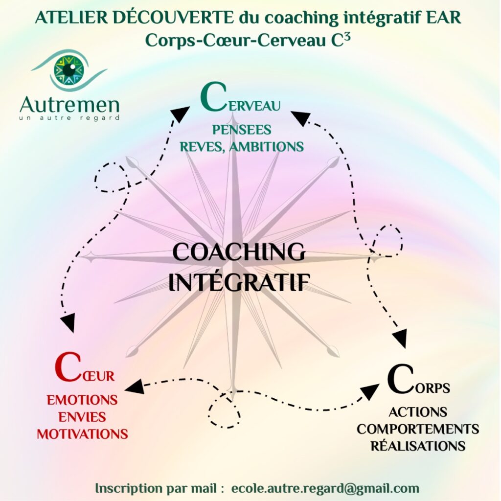 un atelier pour explorer l'approche intégrative qui regroupes les principaux courant de coaching : AT systémique, approche narrative la Gestalt les neurosciences