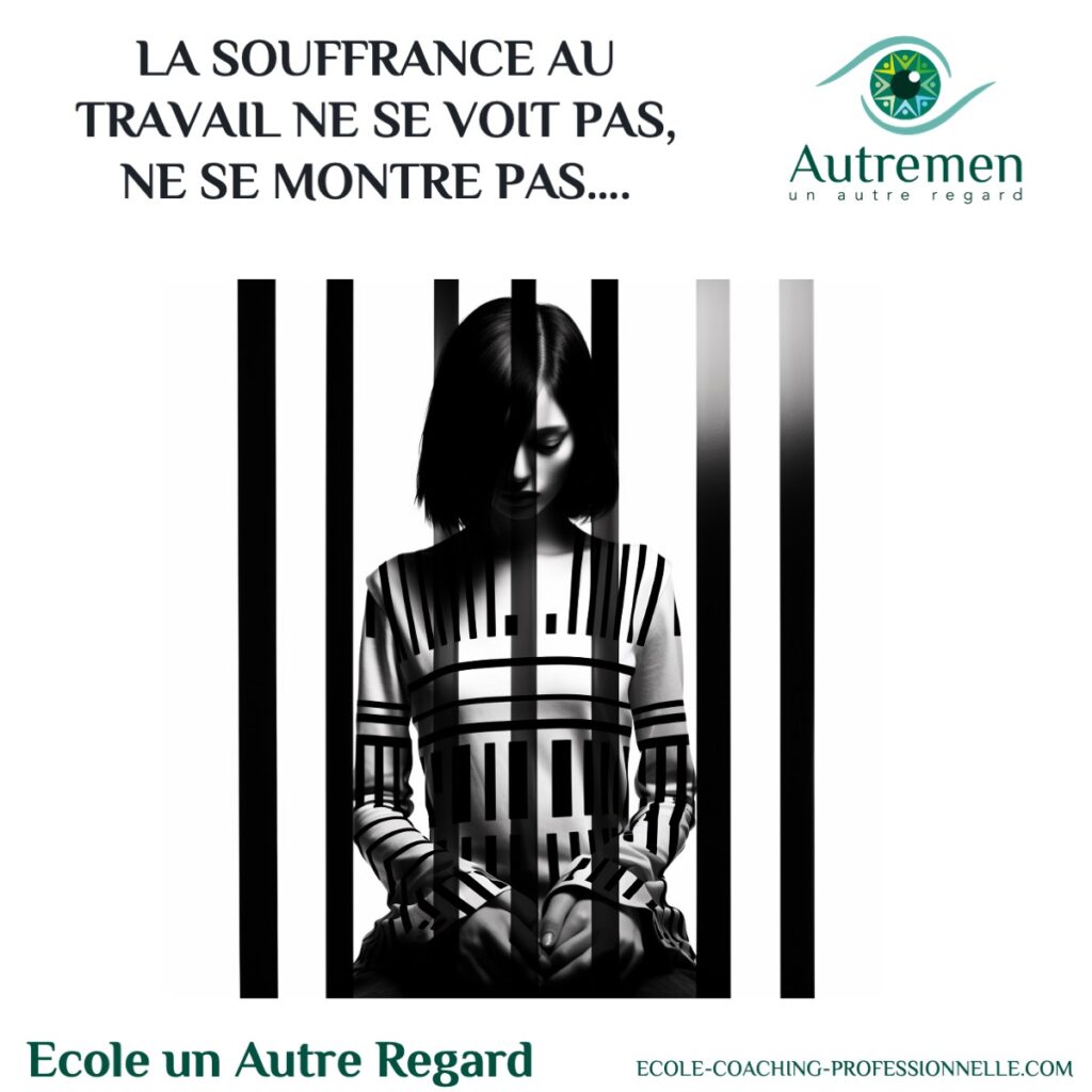 La souffrance et le burnout lié au travail ca existe mais c'est souvent caché. Le coaching est un lieu ou en sécurité on peut évoquer les difficulté pour retrouver du bien etre au travail