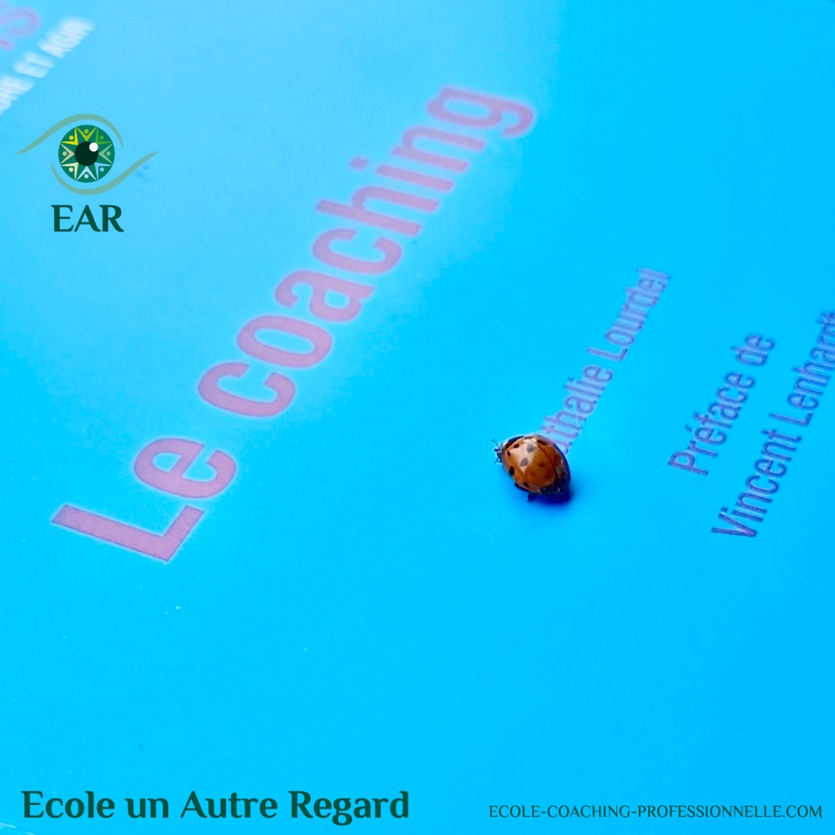 EAR-COACHING-COCCINELLE Une coccinelle sur mon livre le COACHING