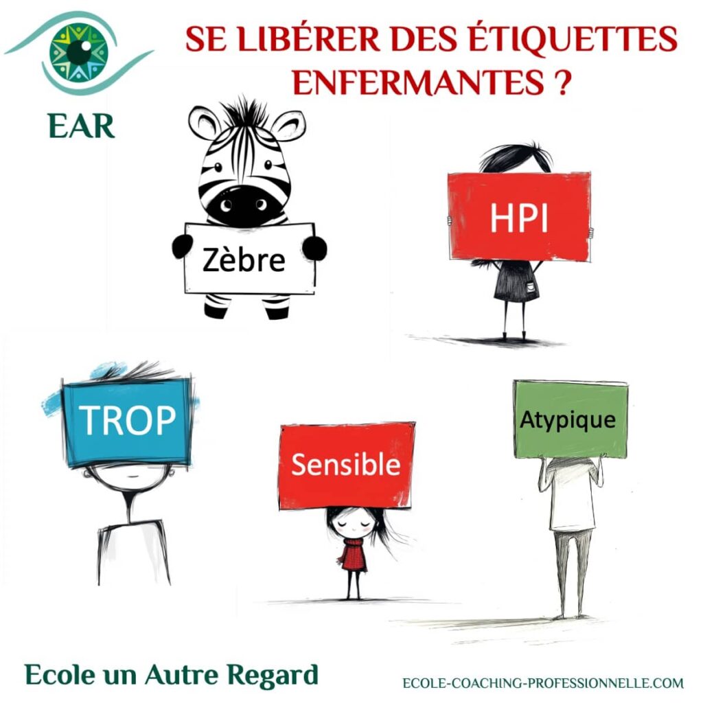 me libérer des étiquette par un coaching intégratif corps coeur cerveau