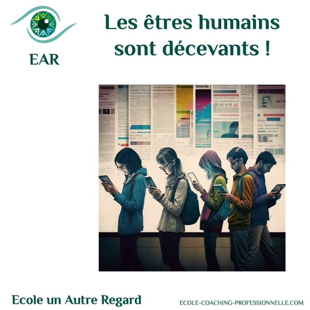 les êtres humains sont décevants