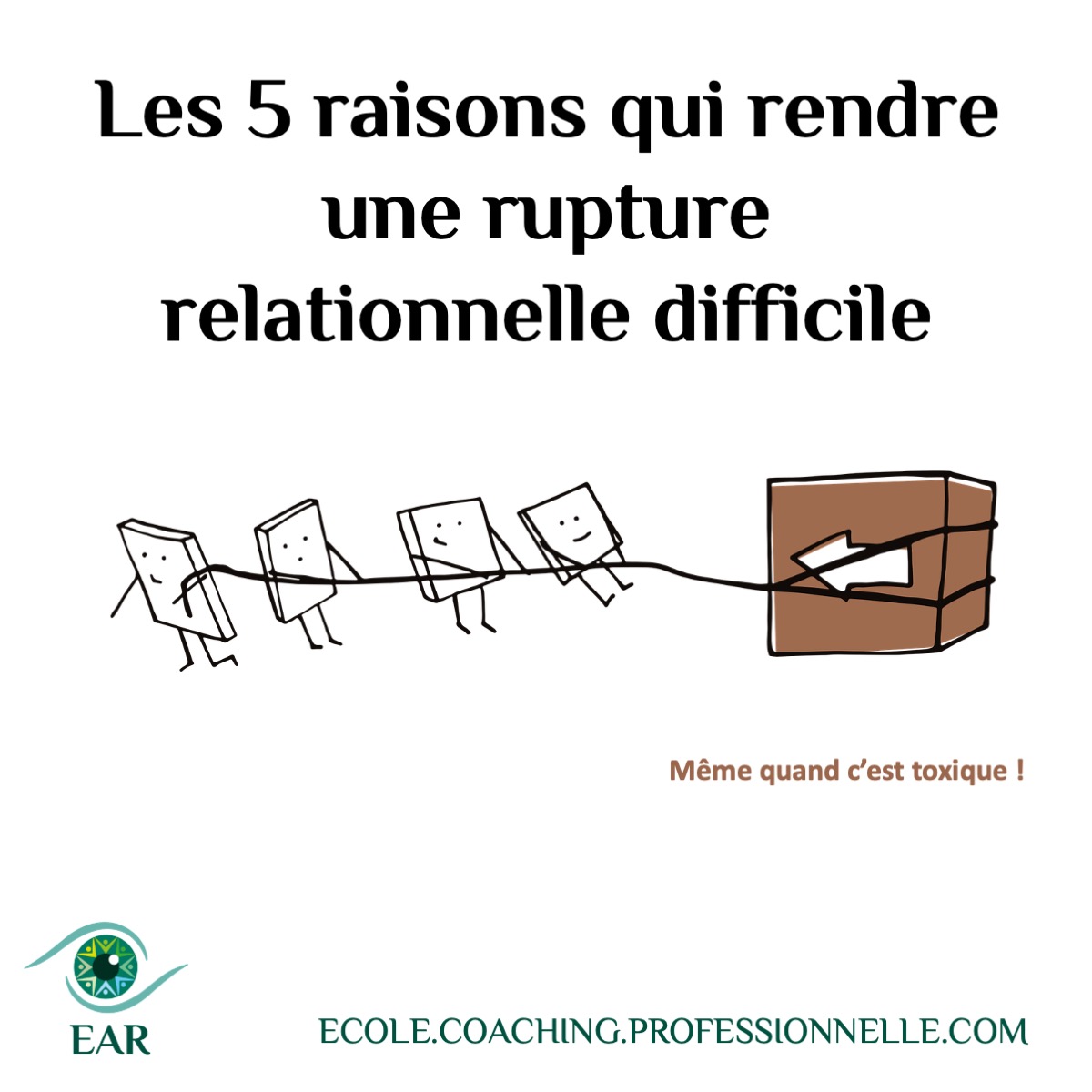 quitter une relation toxique Les 5 raisons pour lesquelles c'est difficile de rompre