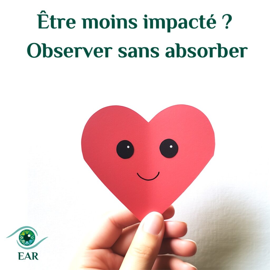 moins impacté par mes émotions