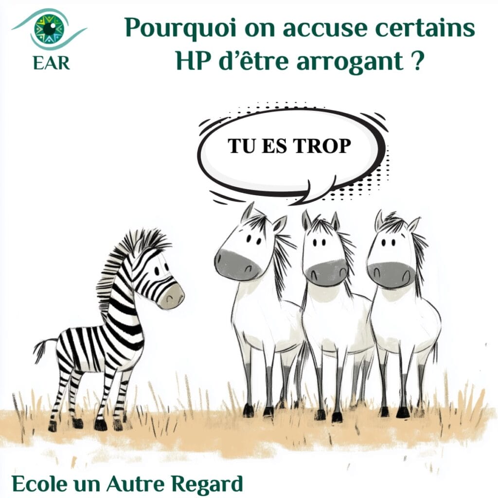 Combien de HPI se rabaissent en public, juste pour ne pas paraître « trop » ?