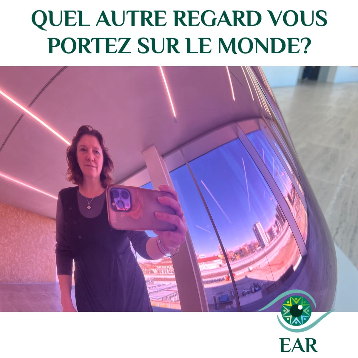 Quand avez-vous appris à taire ce que vous voyiez pour vous fondre dans le décor ? si si vous riez votre autre regard sur le monde