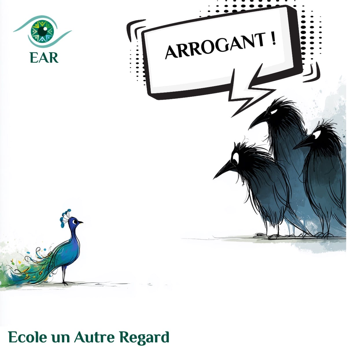 « arrogant » parlait surtout l'inconfort de celui qui le prononce ?
