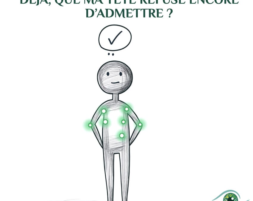 Qu’est-ce que mon corps sait déjà, que ma tête refuse encore d’admettre ?