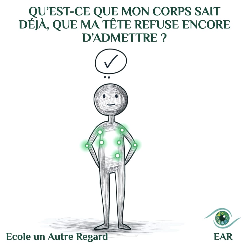 Qu’est-ce que mon corps sait déjà, que ma tête refuse encore d’admettre ?